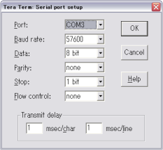 TeraTermの設定例